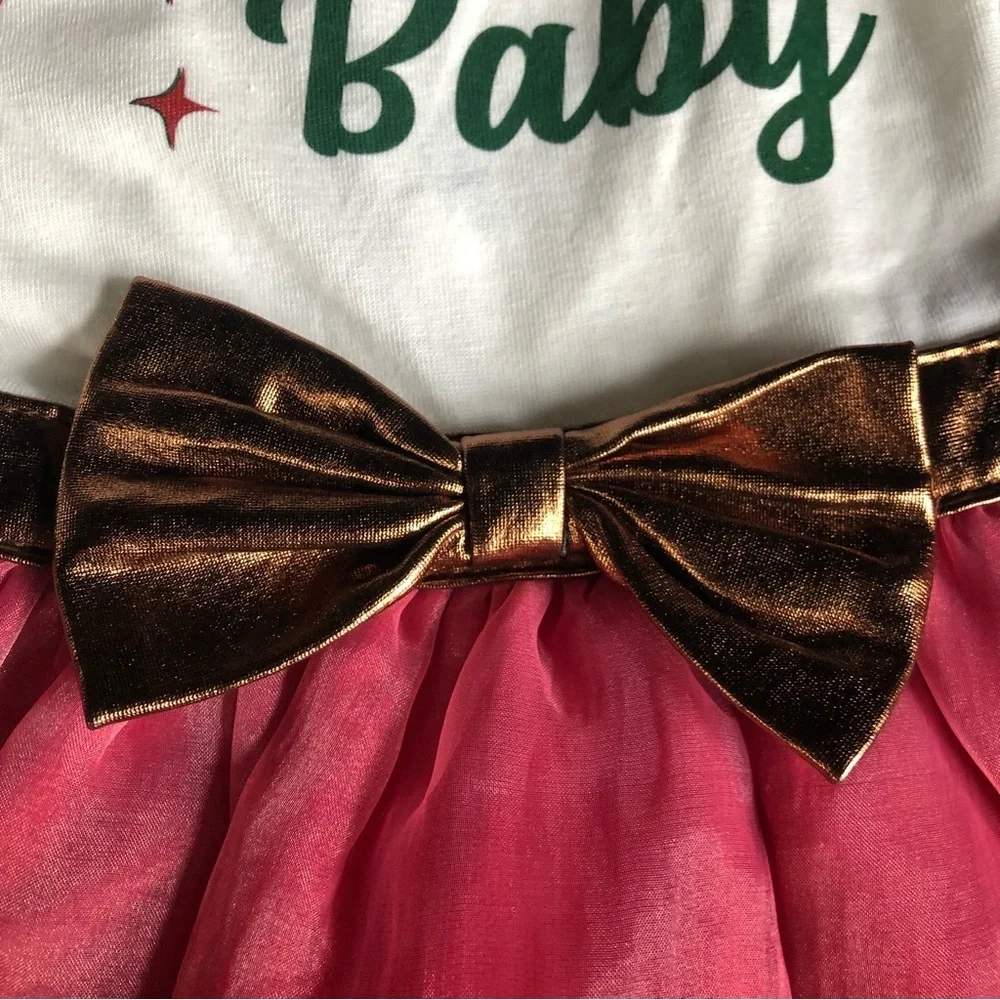 NWT Santa Baby Dog Christmas Dress S